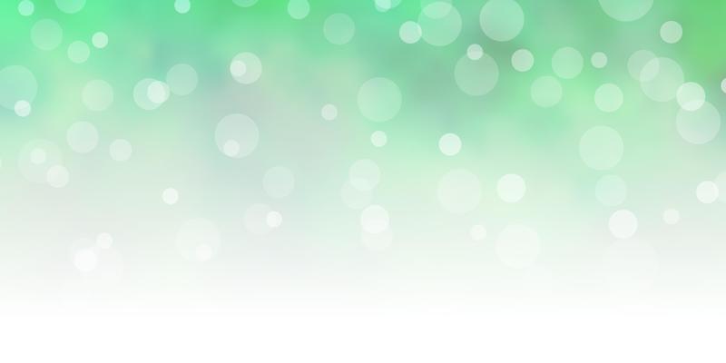 Light Green vector pattern with circles. Abstract colorful disks on simple gradient background. Pattern for websites, landing pages.