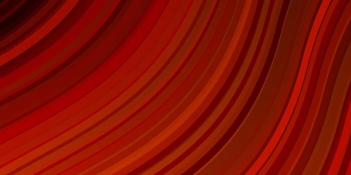 Light Orange vector layout with circular arc. Gradient illustration in simple style with bows. Pattern for websites, landing pages.