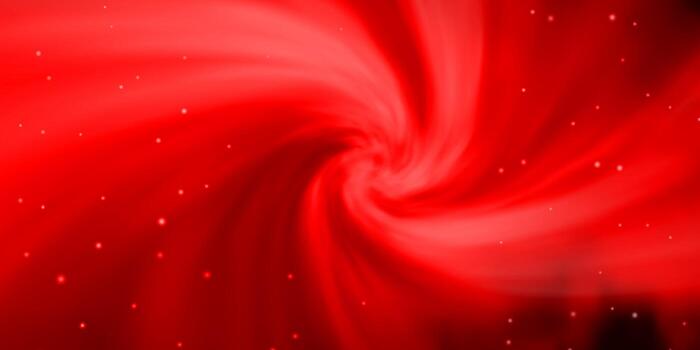 Light Orange vector background with small and big stars. Blur decorative design in simple style with stars. Pattern for websites, landing pages.