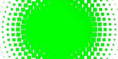 Light Green vector pattern in square style. Rectangles with colorful gradient on abstract background. Pattern for commercials, ads.
