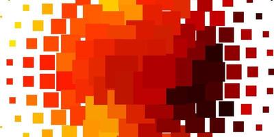 Light Orange vector background in polygonal style. Modern design with rectangles in abstract style. Best design for your ad, poster, banner.