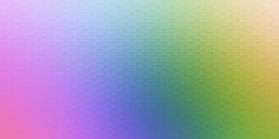 Light Multicolor vector texture in rectangular style. Abstract gradient illustration with rectangles. Template for cellphones.