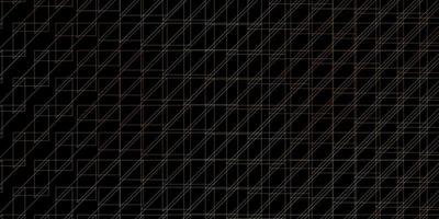 Dark Orange vector layout with lines. Modern abstract illustration with colorful lines. Template for your UI design.