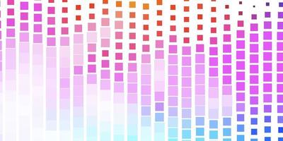 Light Multicolor vector background in polygonal style. Abstract gradient illustration with rectangles. Design for your business promotion.