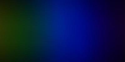 Dark Multicolor vector modern blurred backdrop. Elegant bright illustration with gradient. New side for your design.