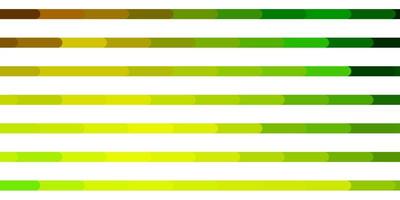 Light Green, Yellow vector background with lines. Gradient abstract design in simple style with sharp lines. Smart design for your promotions.