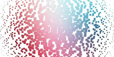Light Blue, Red vector backdrop with rectangles. Rectangles with colorful gradient on abstract background. Design for your business promotion.
