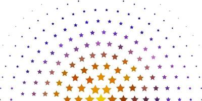 textura de vector azul claro, rojo con hermosas estrellas. difuminar el diseño decorativo en un estilo sencillo con estrellas. patrón para envolver regalos.