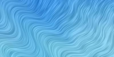 Light BLUE vector texture with curves. Abstract gradient illustration with wry lines. Template for cellphones.