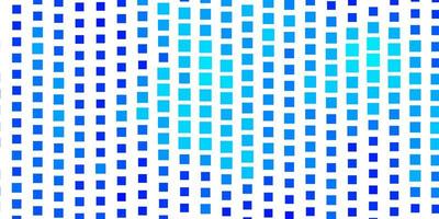 Light BLUE vector pattern in square style. New abstract illustration with rectangular shapes. Template for cellphones.