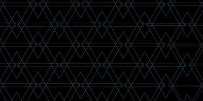 Dark BLUE vector background with triangles. Abstract gradient illustration with triangles. Pattern for booklets, leaflets