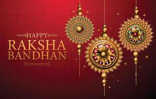 concepto de fondo de raksha bandhan vector