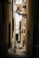 Old alley Lisbon photo
