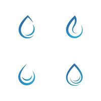 Vector logo illustration water gradient color