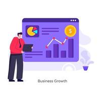 Business Financial Growth vector