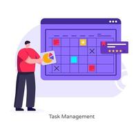 Task Management and Schedule vector