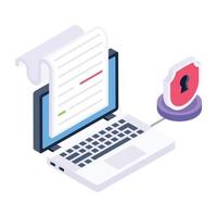Online Document Security vector