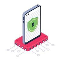 Mobile Data Encryption vector