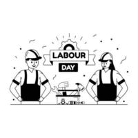Labours Day and Force vector