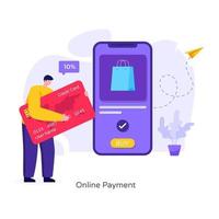 Online Payment Card vector