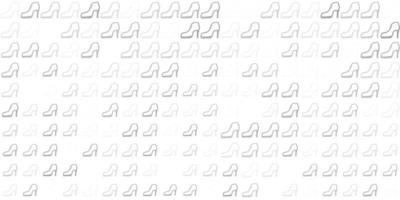 Light gray vector pattern with high heel shoes