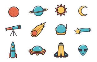 UFO Space Collection vector