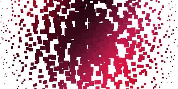 Light Red vector backdrop with rectangles. Colorful illustration with gradient rectangles and squares. Pattern for websites, landing pages.