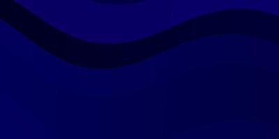Dark Purple vector background with lines. Gradient illustration in simple style with bows. Template for cellphones.