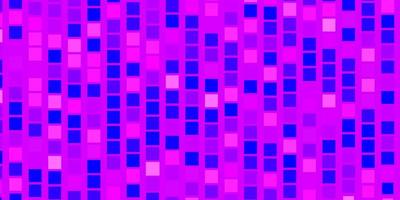 Light Pink, Blue vector pattern in square style. Rectangles with colorful gradient on abstract background. Pattern for commercials, ads.