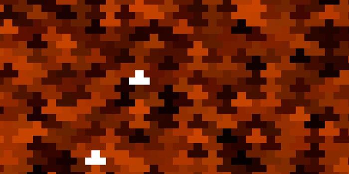 Telón de fondo de vector naranja oscuro con rectángulos. nueva ilustración abstracta con formas rectangulares. plantilla moderna para su página de destino.