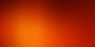 Dark Orange vector modern blurred backdrop. Brand new colorful illustration in blur style. New side for your design.