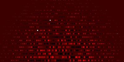 Fondo de vector naranja oscuro con manchas. diseño decorativo abstracto en estilo degradado con burbujas. patrón para sitios web.