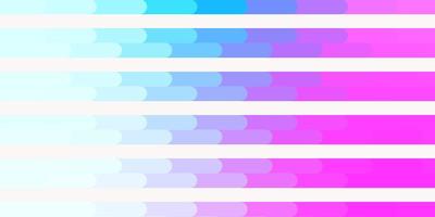 Light Pink, Blue vector backdrop with lines. Colorful gradient illustration with abstract flat lines. Best design for your posters, banners.