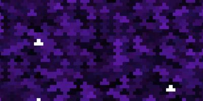 Dark Purple vector background in polygonal style. Modern design with rectangles in abstract style. Template for cellphones.