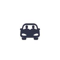 carpool vector icon