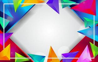 Triangular Abstract Background vector