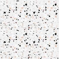 Terrazzo seamless pattern. Pastel colors background. vector