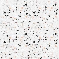 Terrazzo seamless pattern. Pastel colors background. vector