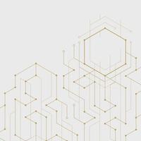 Abstract geometric lines. Connection and social network. Concept with lines and dots. Minimalistic Design. vector