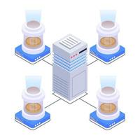 Server Analytics and Storage vector