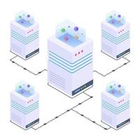 Server Analytics and Storage vector