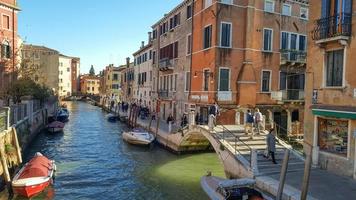 Fondamenta de la Cazziola, Santa Croce Street, Ponte de la Cazziola Venezia 2019 photo