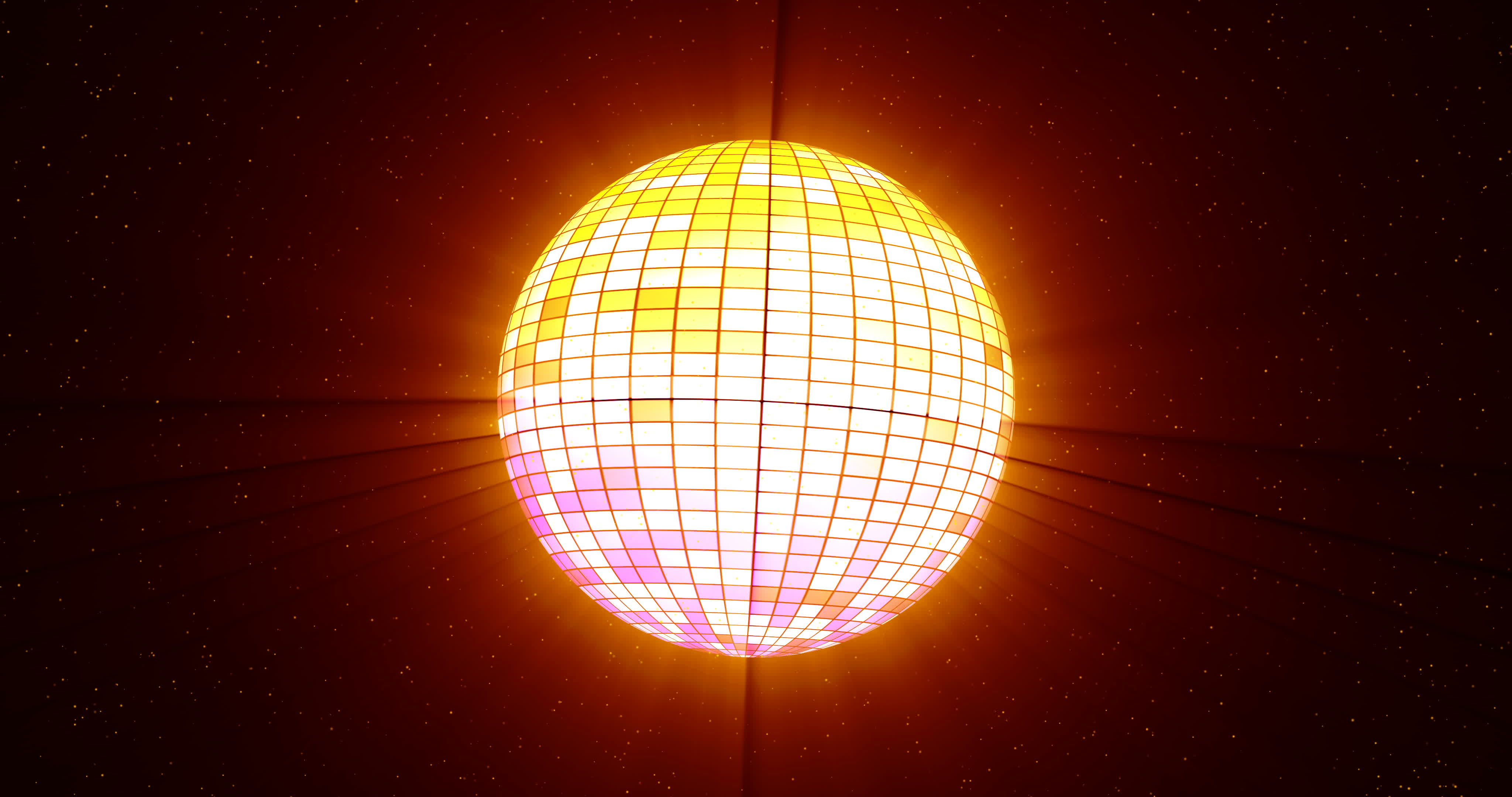 Disco ball spinning on a seamless loop 2842026 Stock Video at Vecteezy