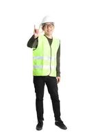 Asian Man on White Background photo