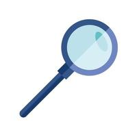 magnifying glass search isolated icon vector