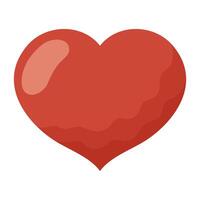 heart love romantic isolated icon vector