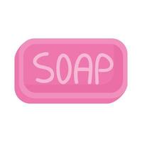 soap bar product isolated icon vector