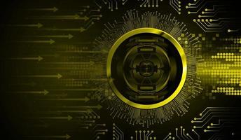 eye cyber circuit future technology concept background vector