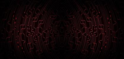 cyber circuit future technology concept background vector