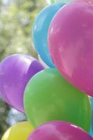 Colorful air balloons photo